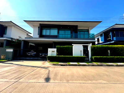 Houses for rent : 🏡#MT2609_085🏡 💥Urgent! Guaranteed availability—click fast before it's gone!‼️ For Rent 120k/month 🔥 Setthasiri Krungthep Kreetha Project.