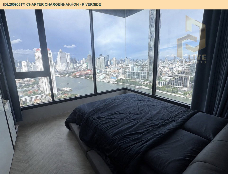 รูป DL26090317 ให้เช่าคอนโด แชปเตอร์ เจริญนคร - ริเวอร์ไซต์ (Chapter Charoennakhon - Riverside) ใกล้ BTS กรุงธนบุรี พร้อมเข้าอยู่ โทรด่วน 0653619502 LineID @952jdxxk - รูปที่ 7/14