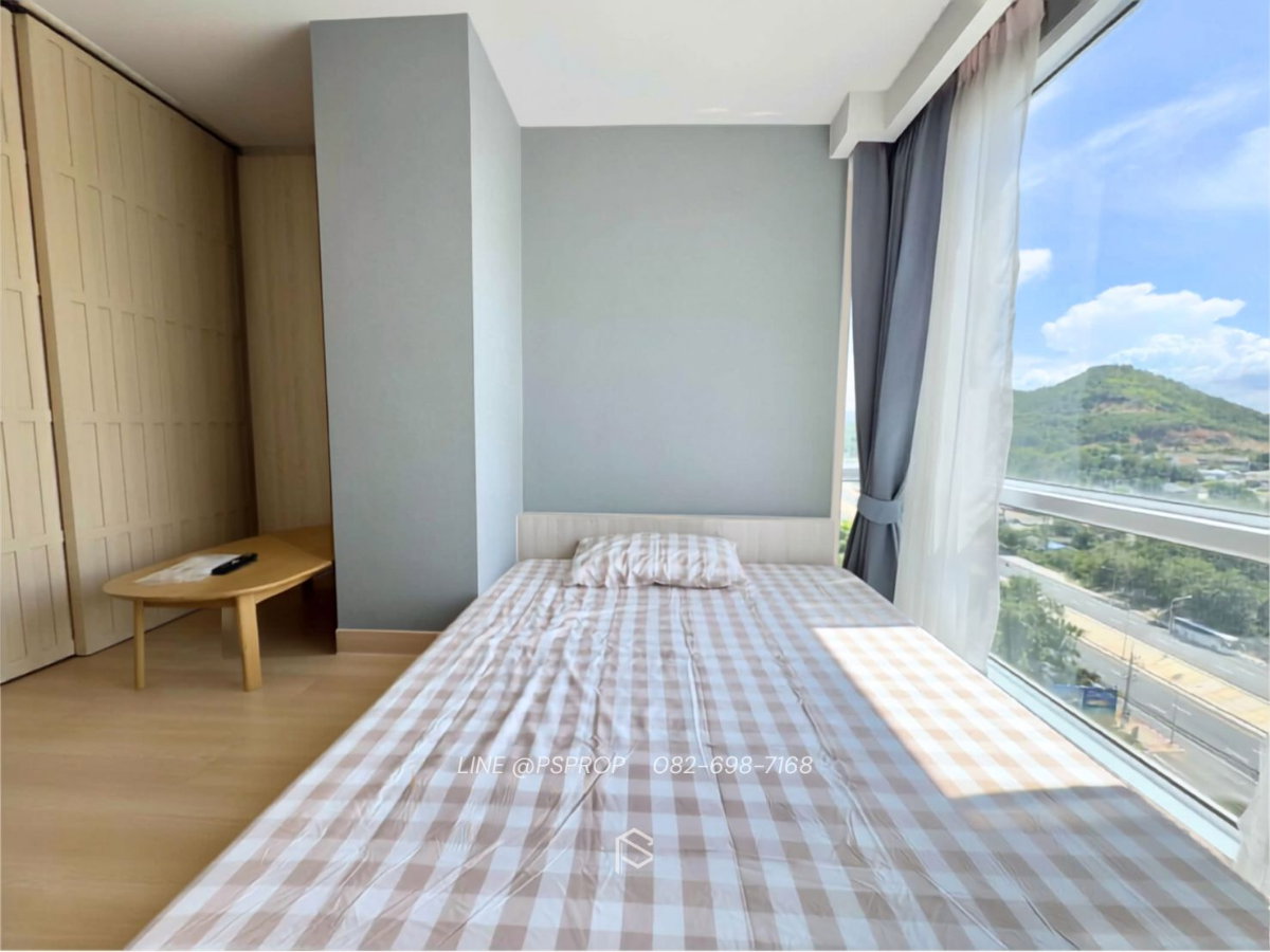 รูป คอนโดเช่าบางพระ ใกล้ วัดเขาบางพระ Yuu Condo Sriracha✅ พร้อมเข้าอยู่ #CR0572 - รูปที่ 6/16