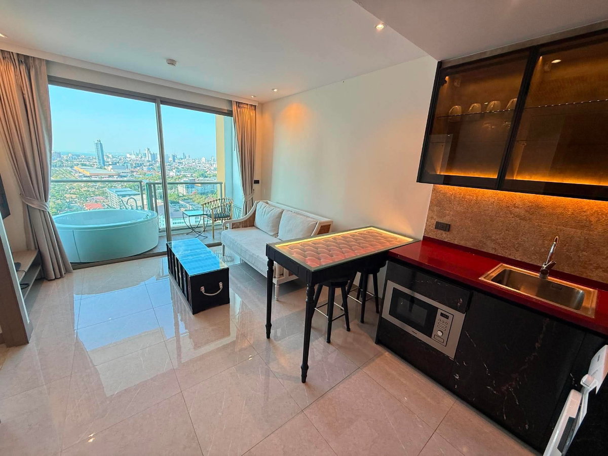 รูป For rent The Riviera Ocean Drive with Jacuzzi on balcony - รูปที่ 41/62