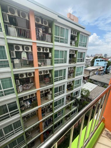 Studio condo for rent, 28.5 sqm, Emerald Residence Ratchada