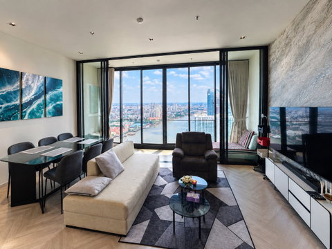 ให้เช่า Chapter Charoen Nakhon - Riverside ห้องสวยเฟอรืนิเจอร์ครบราคาดีมาก !! สนใจแอดไลน์ @best_condo
