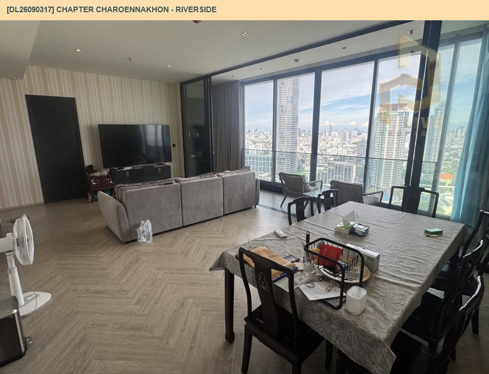 รูป DL26090317 ให้เช่าคอนโด แชปเตอร์ เจริญนคร - ริเวอร์ไซต์ (Chapter Charoennakhon - Riverside) ใกล้ BTS กรุงธนบุรี พร้อมเข้าอยู่ โทรด่วน 0653619502 LineID @952jdxxk - รูปที่ 4/14