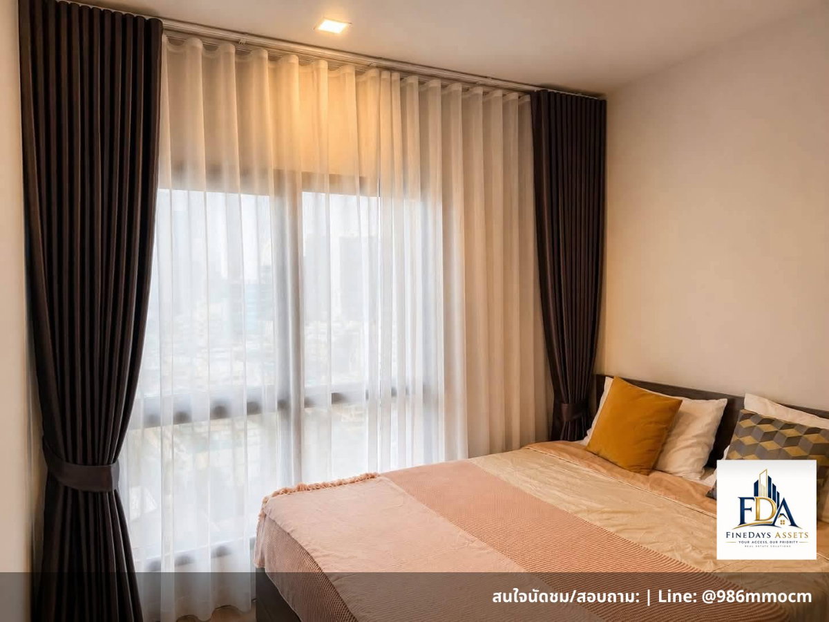 รูป ✨ ให้เช่า คอนโด เมทริส ดิสทริค ลาดพร้าว (Metris District Ladprao) คอนโด High-Rise ดีไซน์โดดเด่นสไตล์ Modern Warm Minimalist / Mid-Century Modern ✨ - รูปที่ 3/5