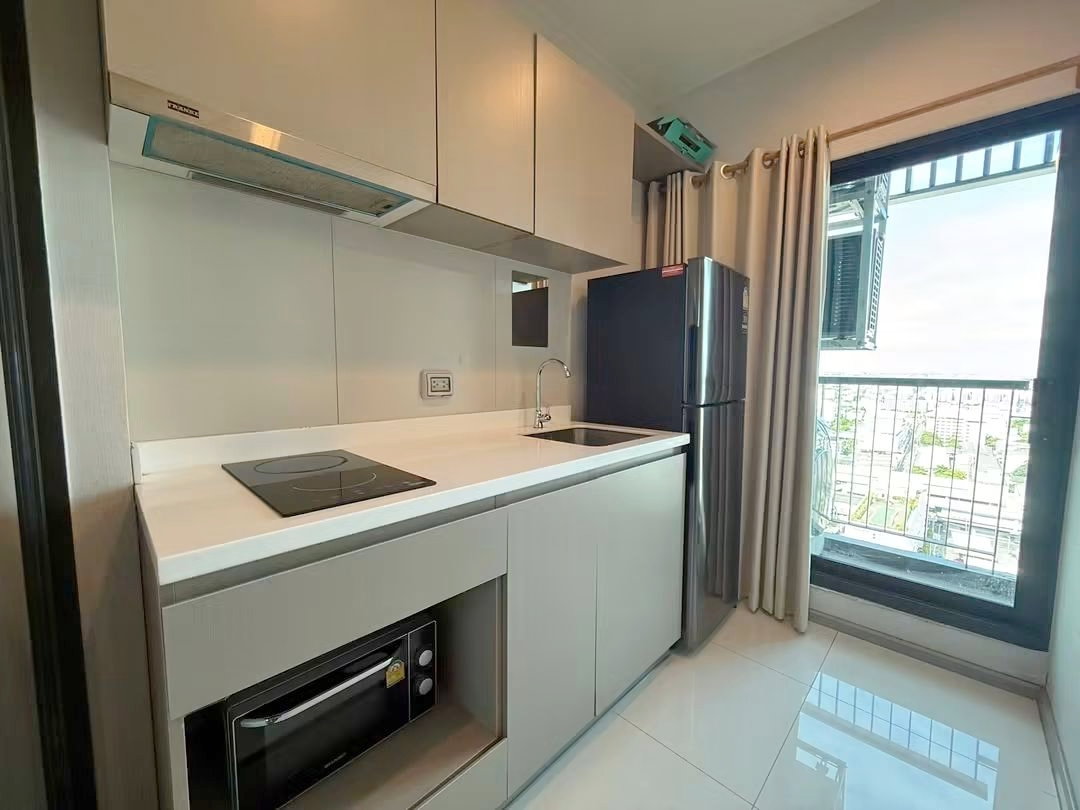 รูป 💮ให้เช่าคอนโด Life Sukhumvit 62 ใกล้ BTS บางจาก 1ห้องนอน ขนาด 30 ตรม. ห้องสวย มีเครื่องซักผ้า เช่าเพียง 14000- - รูปที่ 5/9