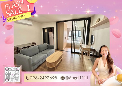 ✨🦄 Ready to move in! Beautiful unit 🦄✨ The Line Vibe 🚝 Near BTS Ha Yaek Lat Phrao. Fully furnished ☎️ 096-2493698 (TLV0519)