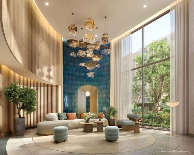 1-bed condo for sale, 21.5 sqm, dcondo cloud Don Mueang