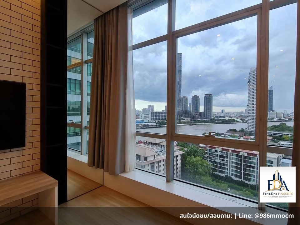 รูป ✨ ให้เช่า คอนโด บ้านสาทร เจ้าพระยา (Baan Sathorn Chaophraya) คอนโดมิเนียม High-Rise ระดับลักชัวรีริมแม่น้ำเจ้าพระยา ✨ - รูปที่ 12/13