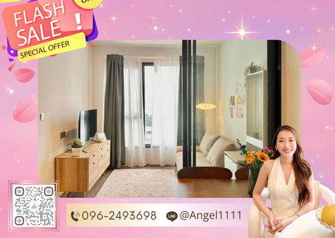 🔥Life Ladprao Valley | Ready to Move In ✨🦄 fully furnished, ready to move in | Near BTS Ha Yaek Lat Phrao | ☎️ 096-2493698 (LLV0036)