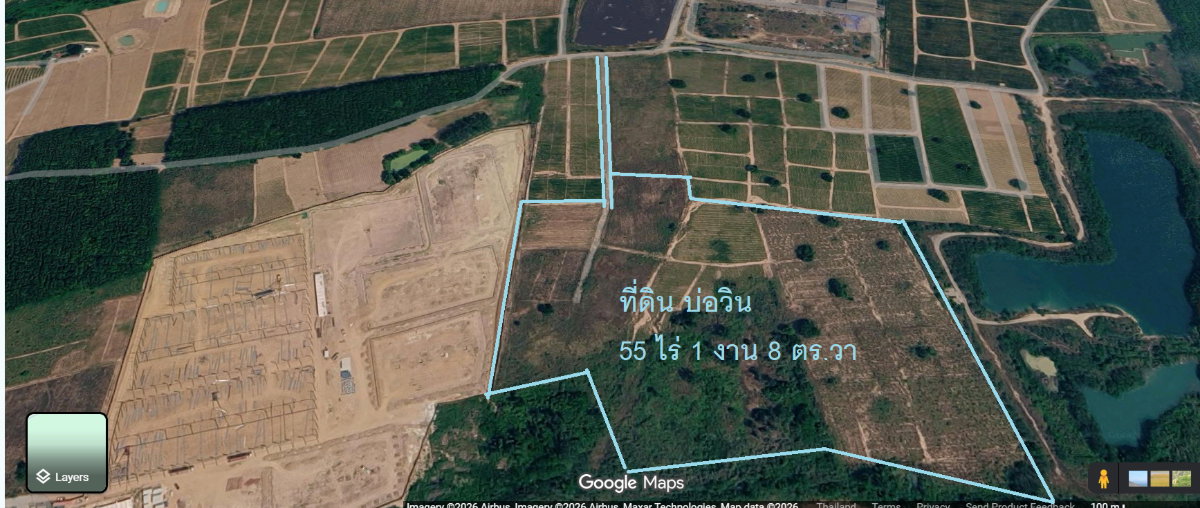 picture land for sale Bowin  Sriracha 55 Rai  - 5/6