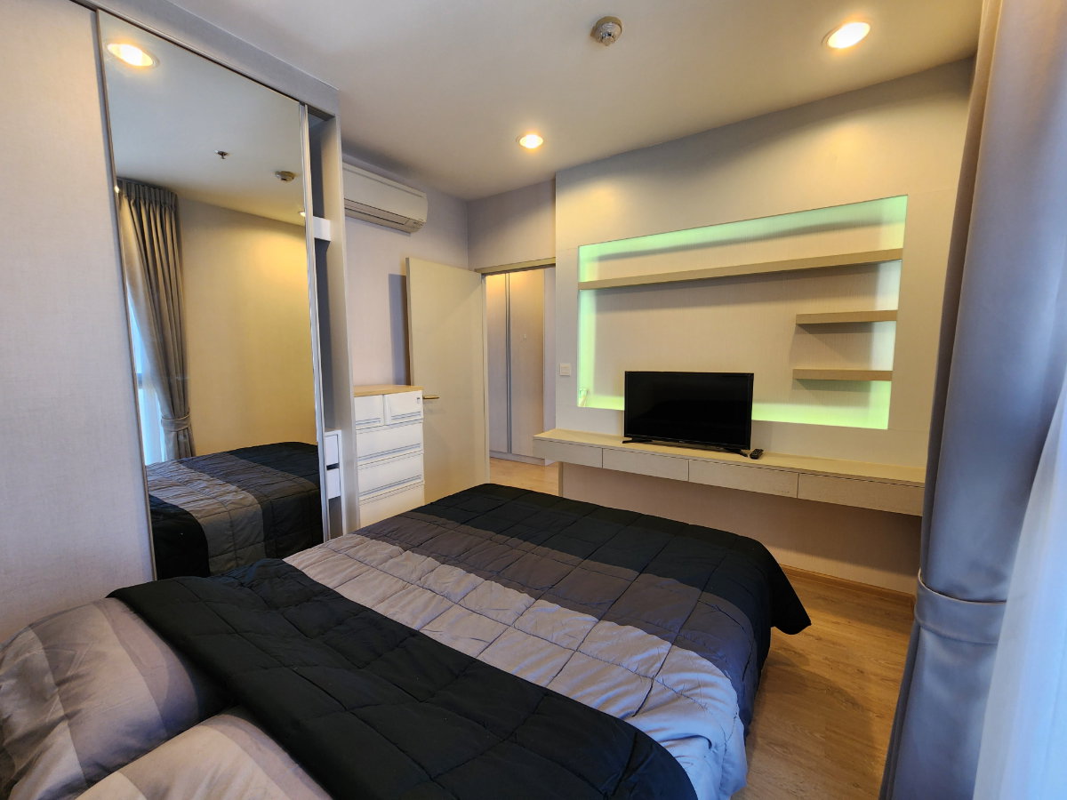 รูป เช่า IDEO Q ราชเทวี 2ห้องนอน ห้องมุม เฟอร์ครบ สวย สะอาด - รูปที่ 5/7
