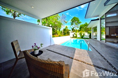Houses for rent Boat Lagoon Phuket  : Newly built villa with a private pool, 2 bedrooms, and 3 bat 5338225