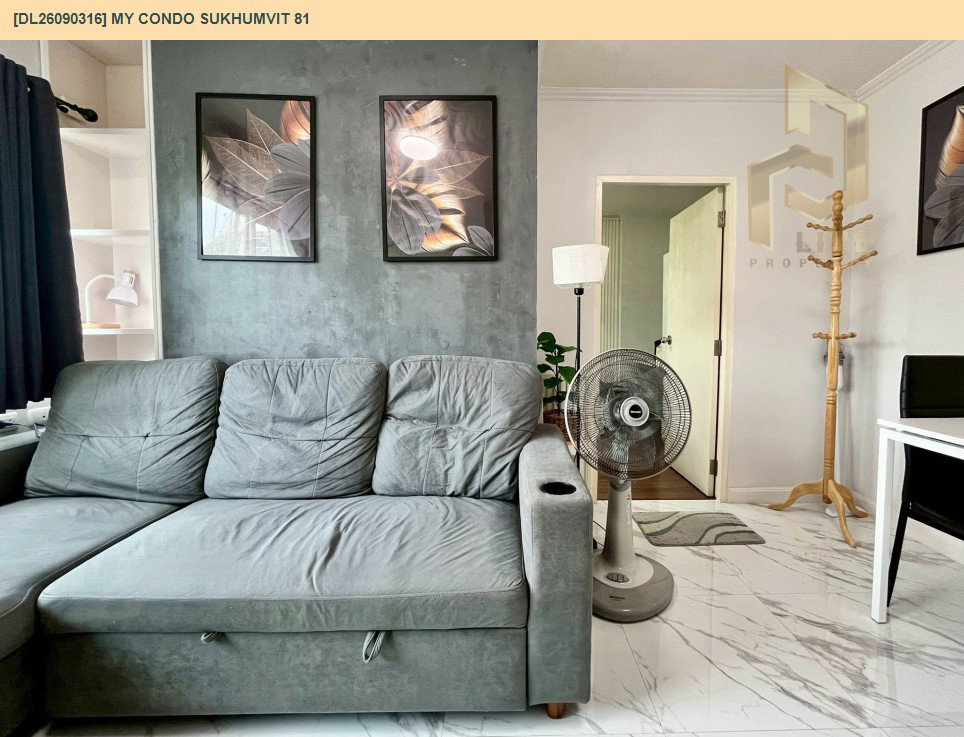 รูป DL26090316 ให้เช่าคอนโด มาย คอนโด สุขุมวิท 81 (My Condo Sukhumvit 81) ใกล้ BTS อ่อนนุช พร้อมเข้าอยู่ โทรด่วน 0638692663 LineID @952jdxxk - รูปที่ 2/12