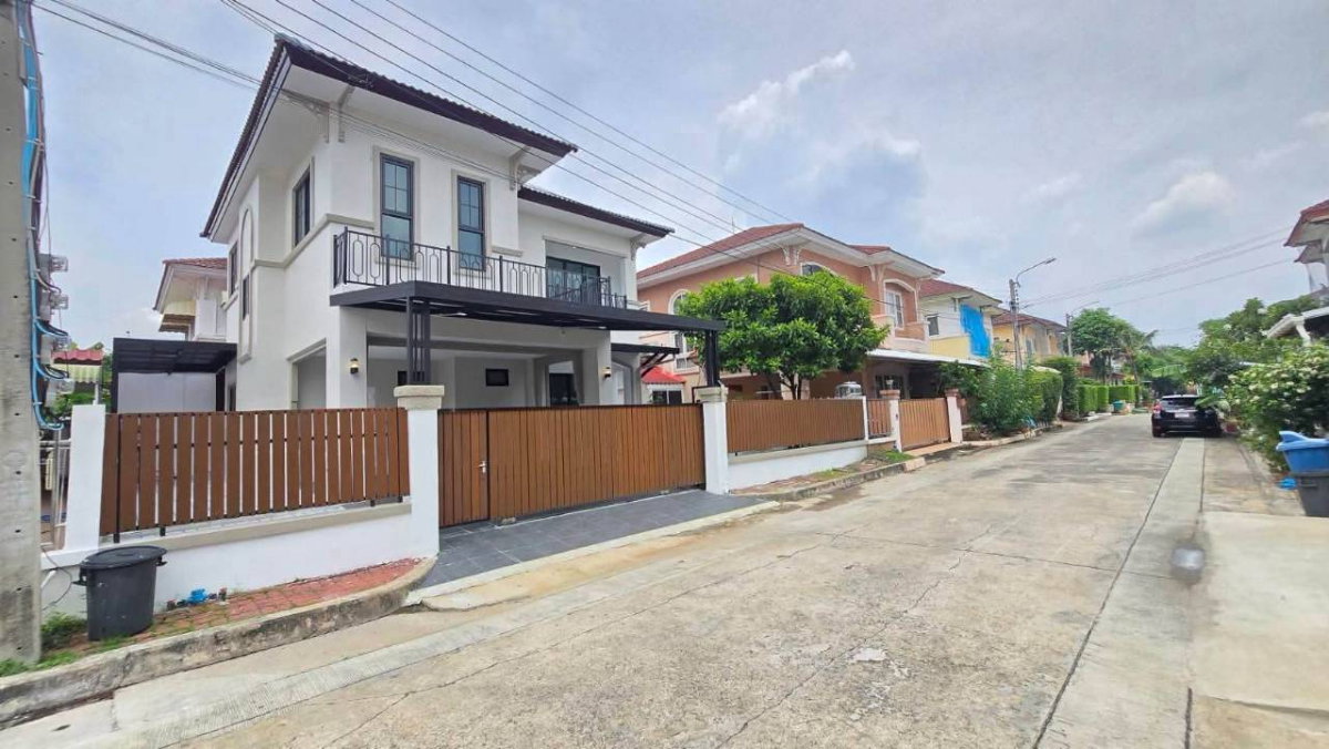 รูป AF.  บ้านเดี่ยว  รีโนเวทใหม่   หมู่บ้านชัยพฤกษ์  ติดถนนวัดลาดปลาดุก  บางบัวทอง  ใกล้เซ็นทรัล เวสเกต - รูปที่ 2/24
