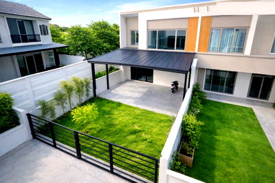 Townhouses for rent Zeer Rangsit : 			Vibhavadi DonMueang near KhlongPrem. Townhome for rent Featuring 3bed  2bath 45sq.wa.106sq.m.          