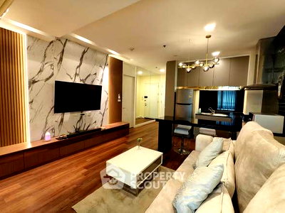 คอนโดให้เช่า : ใกล้ BTS เอกมัย เพียง 60 ม. คอนโด 2 ห้องนอน Nusasiri Grand (ID 2831044)