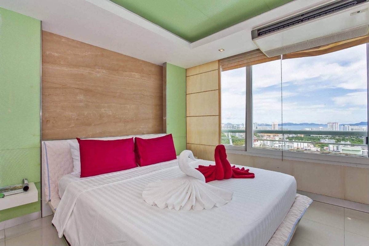 รูป  ให้เช่า คอนโดพัทยา​ฮิลล์รีสอร์ท พระตำหนัก  218 ตร.ม วิวทะเล 360 องศา พร้อมเข้าอยู่  - รูปที่ 11/19