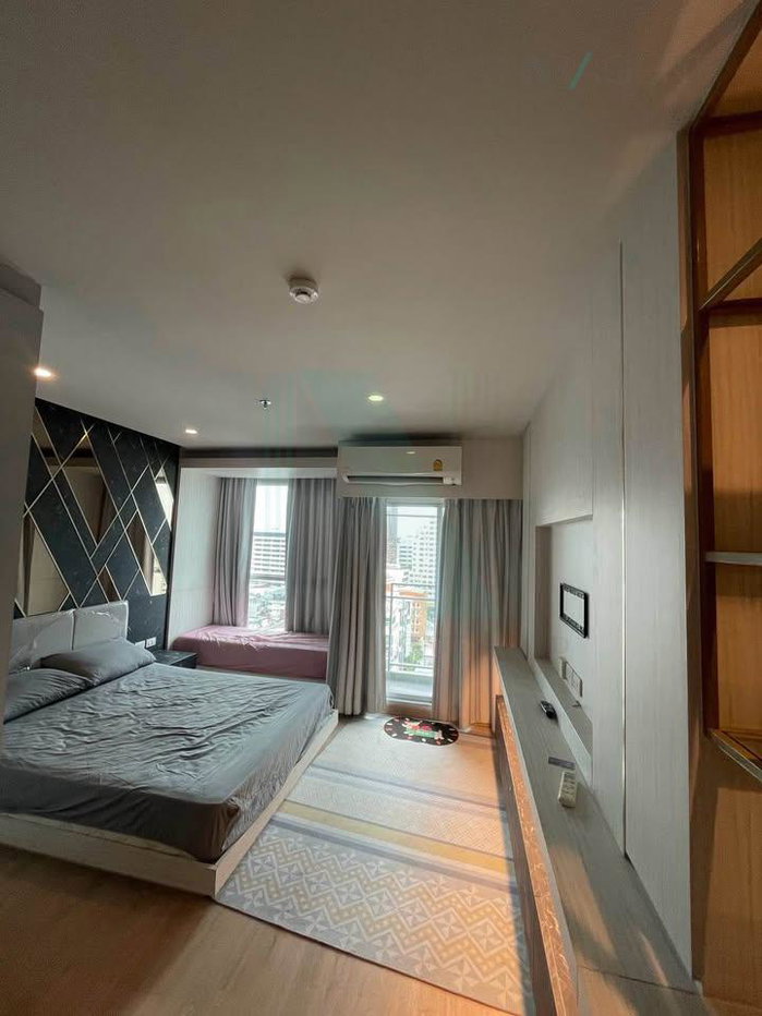 รูป 🚩 ให้เช่าคอนโด ลุมพินี ซีเล็คเต็ด สุทธิสาร-สะพานควาย อาคาร 1 ชั้น 14 สตูดิโอ ขนาด 25 ตรม ใกล้ Big C สะพานควาย - รูปที่ 5/8