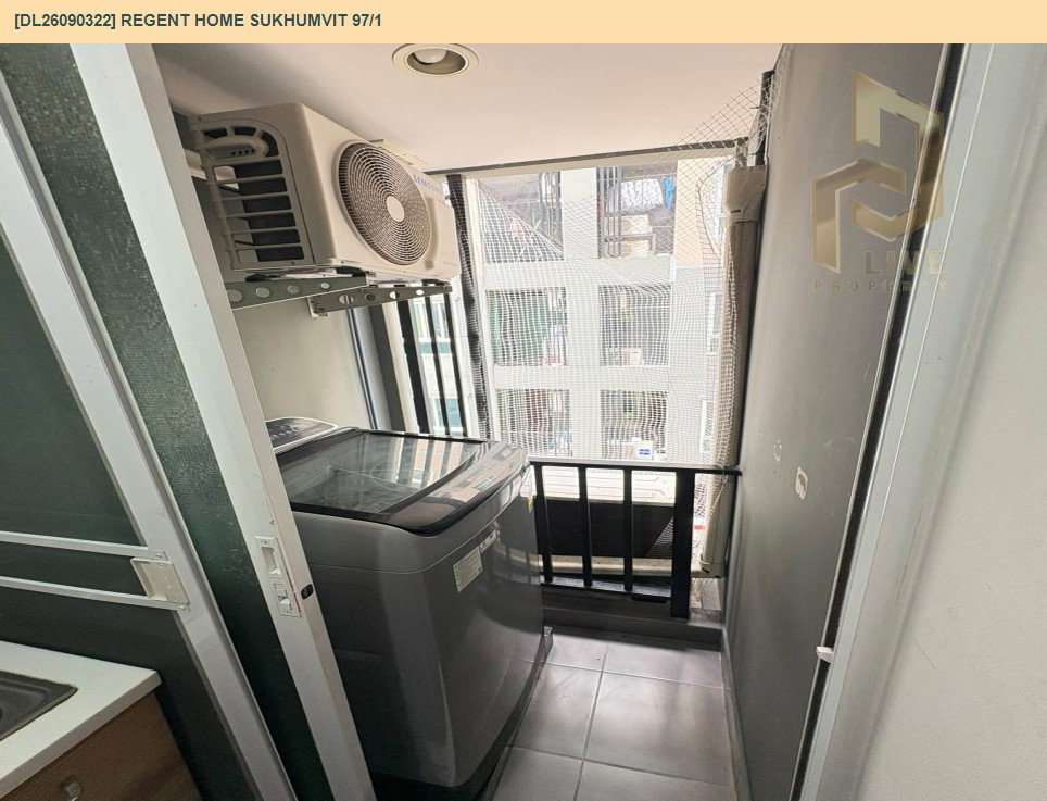รูป DL26090322 ให้เช่าคอนโด รีเจ้นท์ โฮม สุขุมวิท 97/1 (Regent Home Sukhumvit 97/1) ใกล้ BTS บางจาก พร้อมเข้าอยู่ โทรด่วน 0614453194 LineID @952jdxxk - รูปที่ 8/9