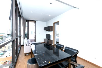 Condos for rent : The Line Sukhumvit 71 2 bedrooms Conner Unit