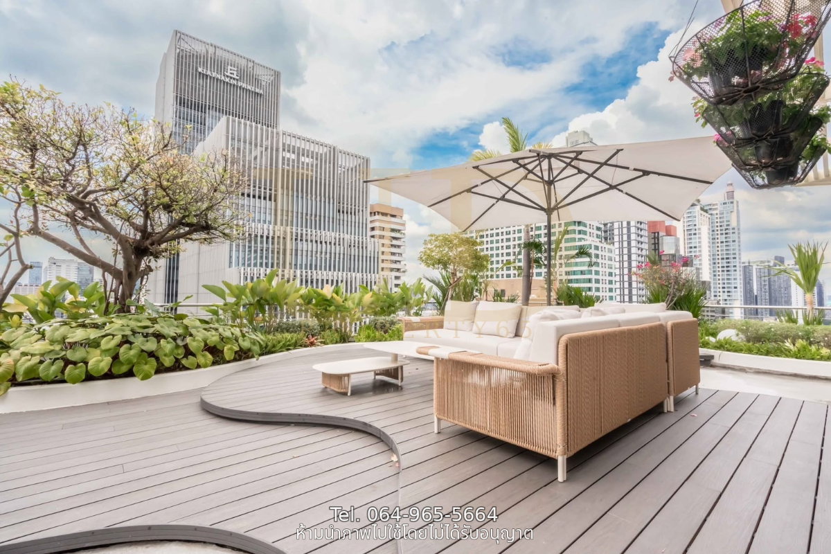 🔥 Penthouse for Rent – Supalai Premier Place Asoke 🔥 ✨ 1 Bedroom + Office | 2 Bathrooms