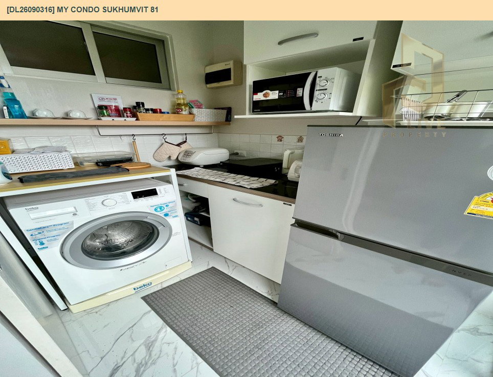 รูป DL26090316 ให้เช่าคอนโด มาย คอนโด สุขุมวิท 81 (My Condo Sukhumvit 81) ใกล้ BTS อ่อนนุช พร้อมเข้าอยู่ โทรด่วน 0638692663 LineID @952jdxxk - รูปที่ 9/12