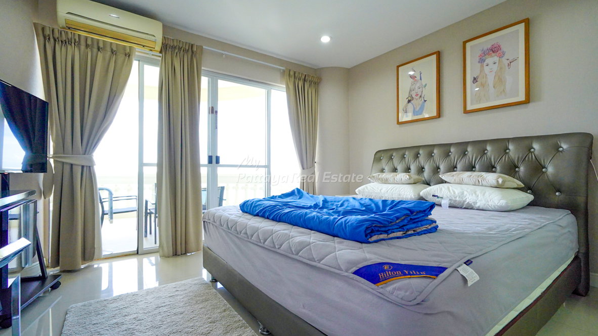 รูป 🛏️ 2 ห้องนอน - 🛁 2 ห้องน้ำ - 🏙️ Sea View - 🇹🇭 ชื่อไทย - 🏢 Sky Beach Condominium Pattaya - รหัส: SKYB07 - รูปที่ 3/16