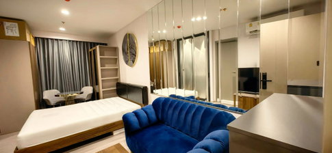 PFD-09120 Condo for rent Life Asoke Hype near MRT Rama 9 & ARL Makkasan 🏙️