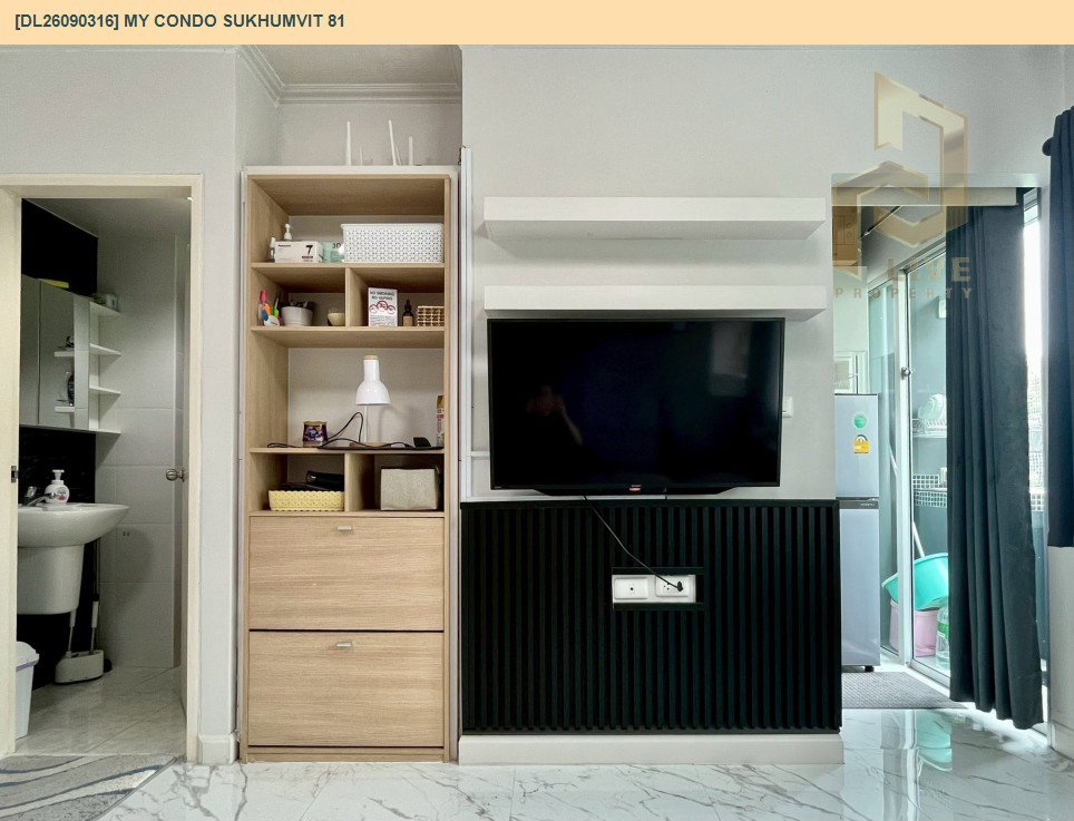 รูป DL26090316 ให้เช่าคอนโด มาย คอนโด สุขุมวิท 81 (My Condo Sukhumvit 81) ใกล้ BTS อ่อนนุช พร้อมเข้าอยู่ โทรด่วน 0638692663 LineID @952jdxxk - รูปที่ 11/12