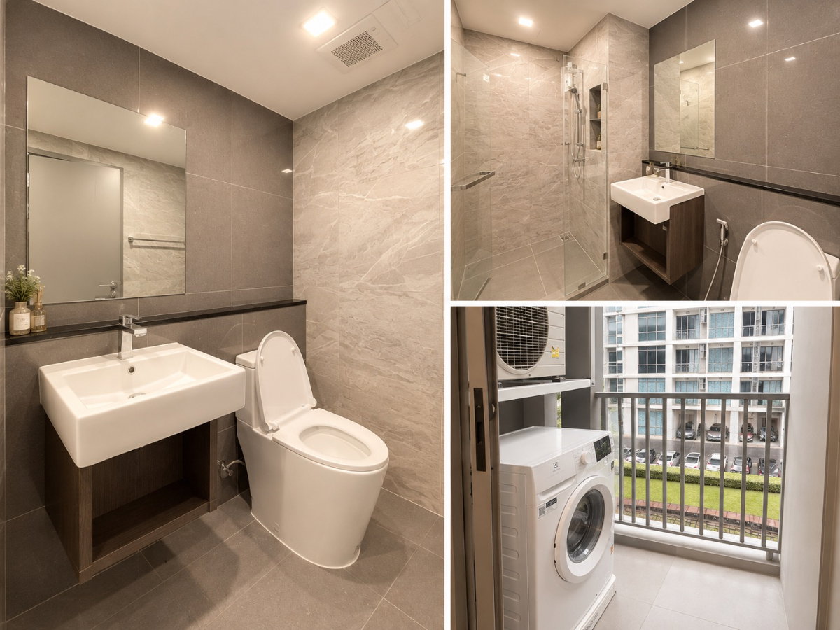 รูป Quintara Phume Sukhumvit 39 | 1 ห้องนอน 30.85 ตร.ม. | เช่า 18,000 บาท/เดือน | ใกล้ BTS พร้อมพงษ์ - รูปที่ 2/5