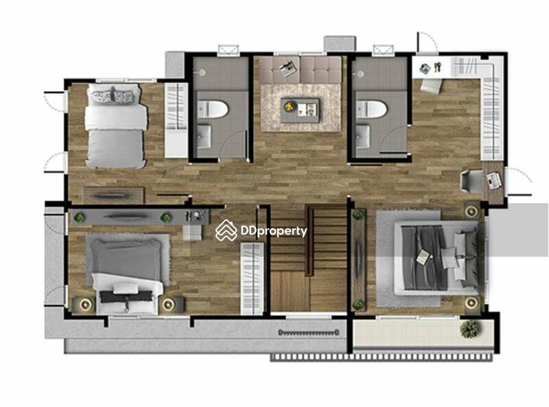 รูป 🚩 บ้านเดี่ยวหลังใหญ่สภาพยังใหม่ ตกแต่งพร้อมอยู่ ใกล้ทางด่วน รามอินทรา-อาจณรงค์ ด่านจตุโชติ - รูปที่ 40/42