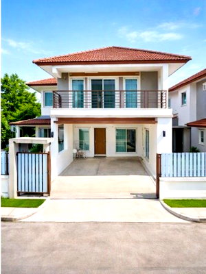 เช่าบ้านเดี่ยว หางดง เชียงใหม่ : จัดเต็มเฟอร์ฯเครื่องใช้ไฟฟ้า บ้านแหวน-หางดง บ้านเดี่ยวหรูให้เช่า 4 นอน 3 น้ำ  ใกล้รร.นานาชาติเอสบีเอส เชียงใหม่ 700 ม.เนื้อที่ 70 ตร.วา.