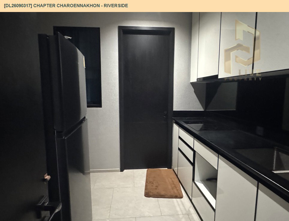 รูป DL26090317 ให้เช่าคอนโด แชปเตอร์ เจริญนคร - ริเวอร์ไซต์ (Chapter Charoennakhon - Riverside) ใกล้ BTS กรุงธนบุรี พร้อมเข้าอยู่ โทรด่วน 0653619502 LineID @952jdxxk - รูปที่ 6/14