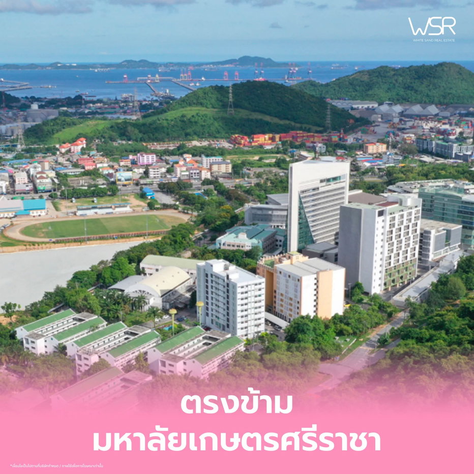 รูป ATMOZ SERENE SRIRACHA คอนโดใหม่ตรงข้าม ม.เกษตร ศรีราชา แต่งครบพร้อมอยู่ ส่วนกลาง 24 ชม. จองแค่ 999 บ.* เริ่มเพียง 1.69 ลบ. Line: @condowsr - รูปที่ 2/5