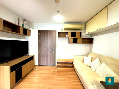 คอนโดให้เช่า : Rent The base สุขุมวิท 77 1นอย 32ตรม. เฟอร์ครบ 14,000 บาท 