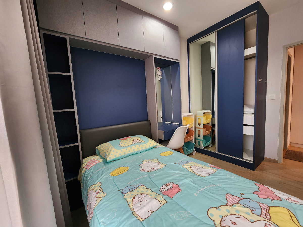 รูป เช่า IDEO Q ราชเทวี 2ห้องนอน ห้องมุม เฟอร์ครบ สวย สะอาด - รูปที่ 6/7