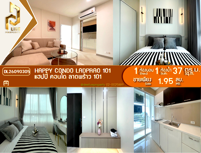 Condos for sale : DL26090305 Condo for sale, Happy Condo Ladprao 101 near -, ready to move in, call urgently 0638692663 LineID @952jdxxk