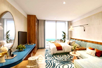 ขายคอนโด : ขายคอนโด 2 ห้องนอน ชั้น 18 PTY Residence Sai 1 พัทยาใต้ (ID 2594636)