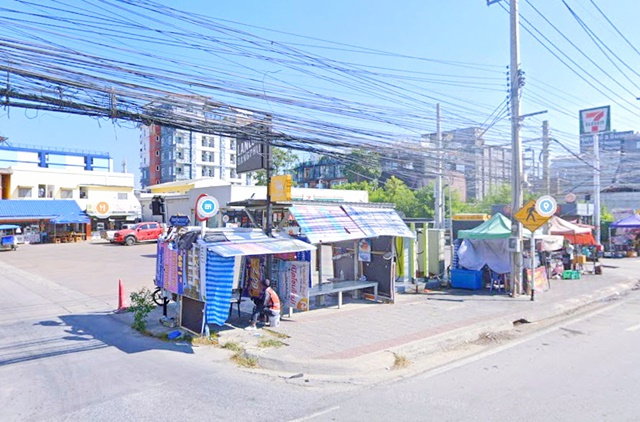 รูป จุฬารัตน์ 3 อินเตอร์ 200 ม. ดูโฮม เทพารักษ์ 650 ม.ที่ดินให้เช่าบางพลี 175 ตร.ว. 700 ตร.ม. ตรงข้ามโรงแรมเลอทาน่า ทำเลติดถนนเทพารักษ์ - รูปที่ 2/8