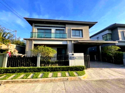 เช่าบ้านเดี่ยว นนทบุรี : 🏡 #MT2609_099🏡💥ด่วน💥ว่างชัวร์ รีบคลิก ก่อนหลุดมือ‼️ 𝗙𝗼𝗿 𝗥𝗲𝗻𝘁4️⃣8️⃣ k.🔥ใกล้ MRT สายสีม่วงโครงการ เวนิวโฟลว์พระราม5 