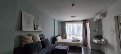 ให้เช่า ดีคอนโด แคมปัส รีสอร์ท บางนา STUDIO ชั้น2 อาคารE ใกล้ เอแบคบางนา
