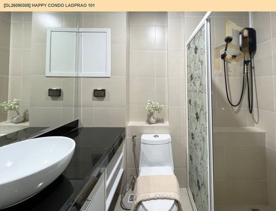 รูป DL26090305 ขายคอนโด แฮปปี้ คอนโด ลาดพร้าว 101 (Happy Condo Ladprao 101) ใกล้ - พร้อมเข้าอยู่ โทรด่วน 0653619502 LineID @952jdxxk - รูปที่ 11/11