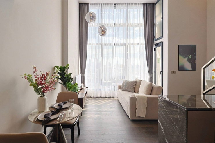 รูป ✨Duplex 1 Bedroom Unit For Rent @ Conner Ratchathewi ✨ 🏡 - รูปที่ 3/9