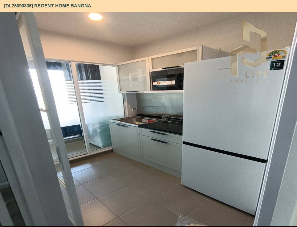 รูป DL26090336 ให้เช่าคอนโด รีเจ้นท์ โฮม บางนา (Regent home bangna) ใกล้ BTS บางนา พร้อมเข้าอยู่ โทรด่วน 0614453194 LineID @952jdxxk - รูปที่ 6/8