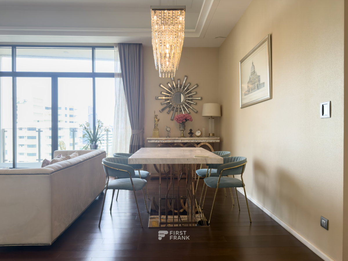 รูป The Diplomat 39 3 ห้องนอน ห้องมุม ชั้นสูง แต่งสวย - รูปที่ 8/19