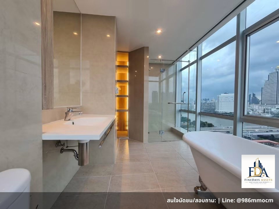 รูป ✨ ให้เช่า คอนโด บ้านสาทร เจ้าพระยา (Baan Sathorn Chaophraya) คอนโดมิเนียม High-Rise ระดับลักชัวรีริมแม่น้ำเจ้าพระยา ✨ - รูปที่ 10/13