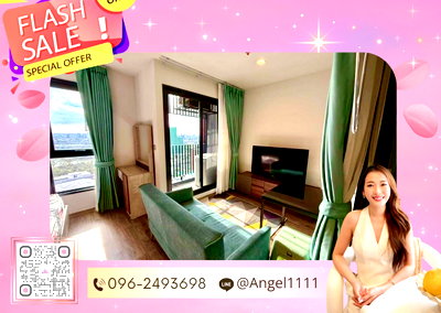 Condos for rent : 🔥Life Ladprao Valley | Ready to Move In ✨🦄 fully furnished, ready to move in | Near BTS Ha Yaek Lat Phrao  | ☎️ 096-2493698 (LLV0961)
