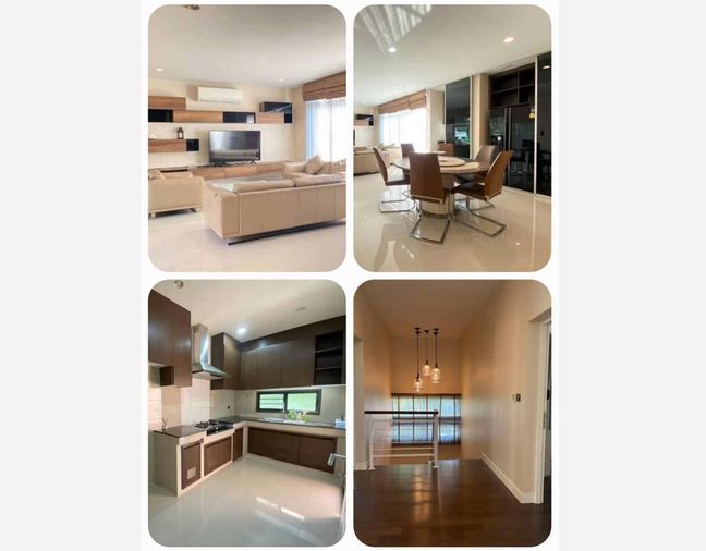 3-bed house for rent, 287 sqm, 120 sq wah, Setthasiri Krungthep Kreetha