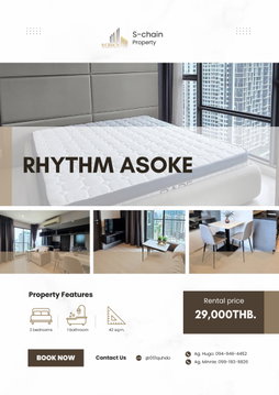 ðFor rent âĻ Rhythm Asoke âĻ NO-041