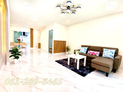 ทาวน์โฮม นนทบุรี : MO.  บ้านสวย 3 ห้องนอน  มีระเบียงหน้าบ้าน  #หมู่บ้านมนวดี  ถนนวัดลาดปลาดุก บางบัวทอง   ใกล้เซ็นทรัล เวสเกต